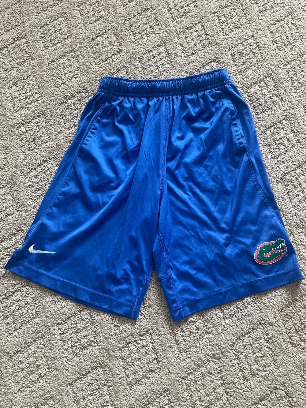 Nike Boy’s Royal Blue Athletic Shorts with Gators Patch